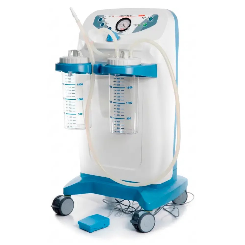 Aspirador de Secreciones Electrico Rodable C/Frasco con Pedal 2X5L – Modelo:MQ001893 - CAMI | Stock: 5 - SAP: 368020003