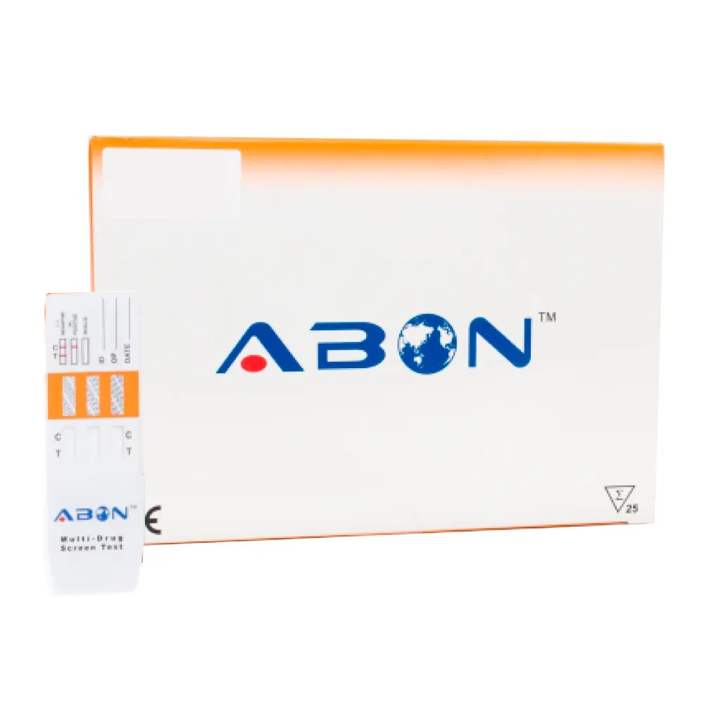 Droga 3 Paneles X 25 Test Rapid Cassette (Coc150/Mdma 500/THC50) - ABON | Stock: 50 - SAP: 372010003