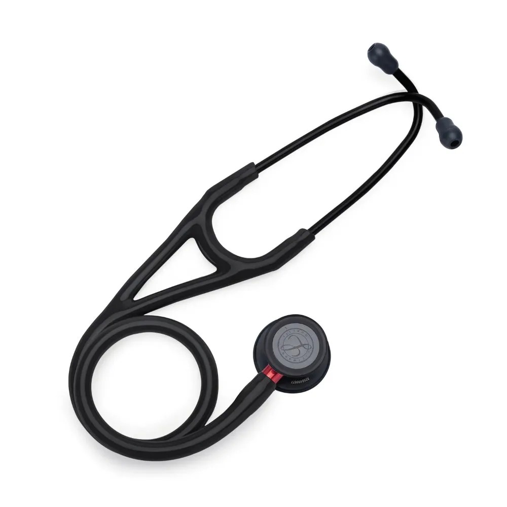 Estetoscopio LITTMANN CARDIOLOGY IV Negro Black Edition Vástago Rojo 6200 - LITTMANN | Stock: 10 - SAP: 408020035