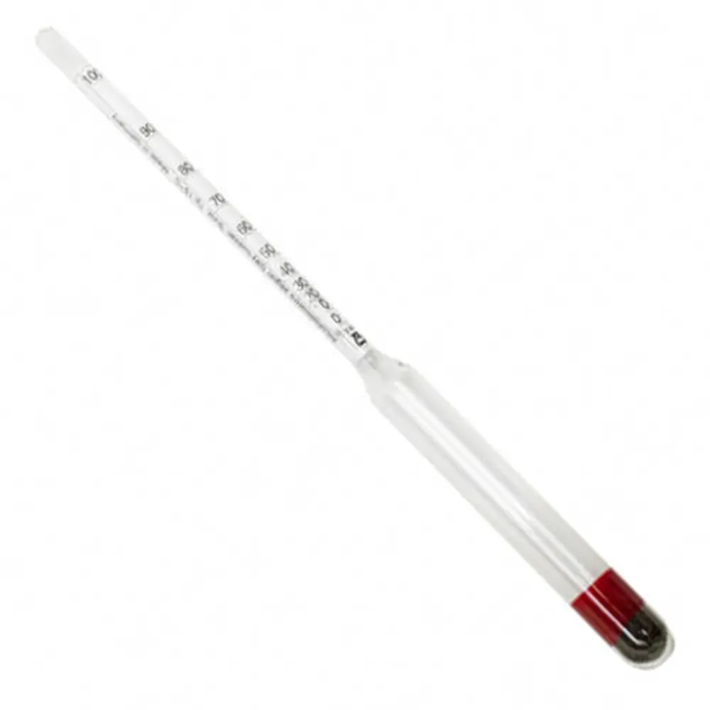 Hidrómetro Baumé 0–70 Vidrio - EUROLAB | Stock: 55 - SAP: 180020095