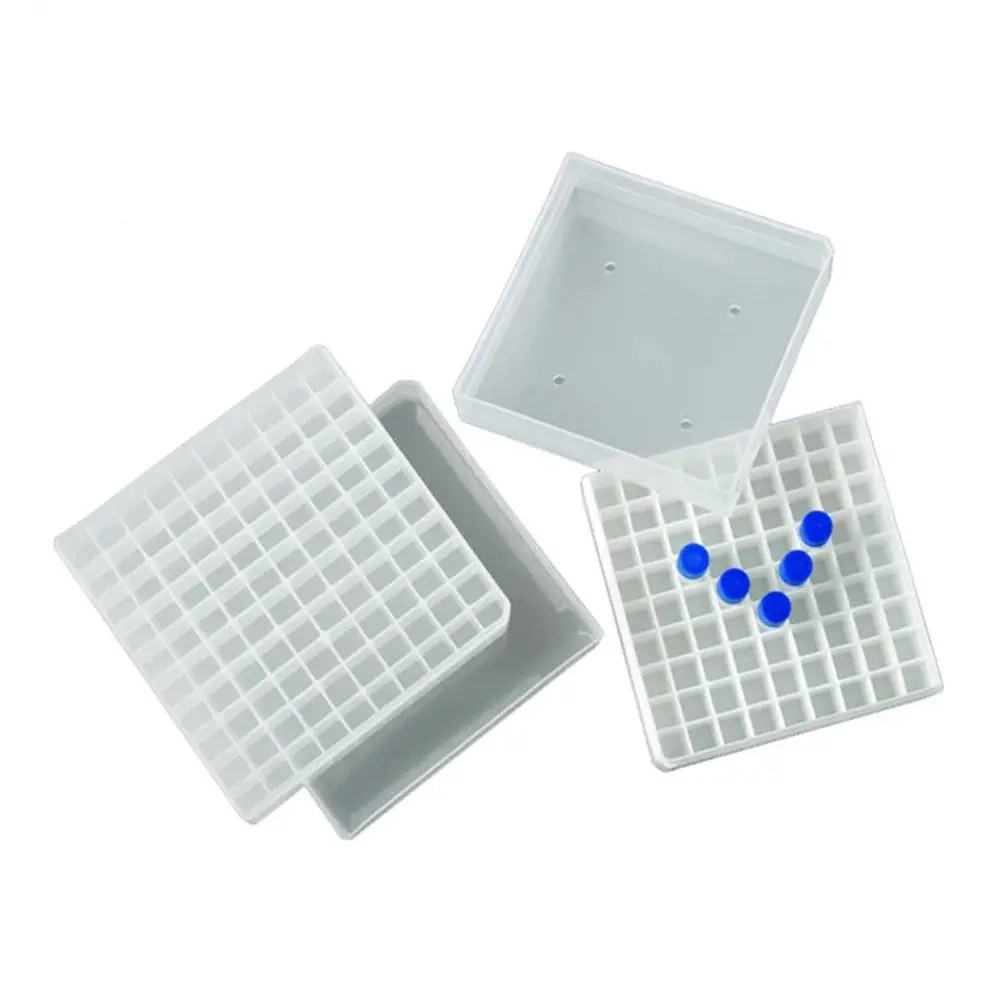 Rack De Polipropileno Para Criovial De 1.8 ML / 81 Hoyos - EUROLAB | Stock: 5 - SAP: 180020040