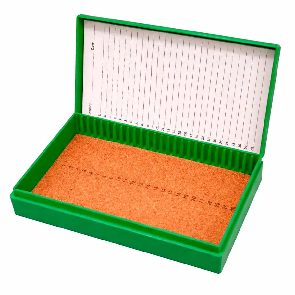 Caja Porta Lamina Color Verde Para 25 Láminas - PREMIERE | Stock: 400 - SAP: 215020008