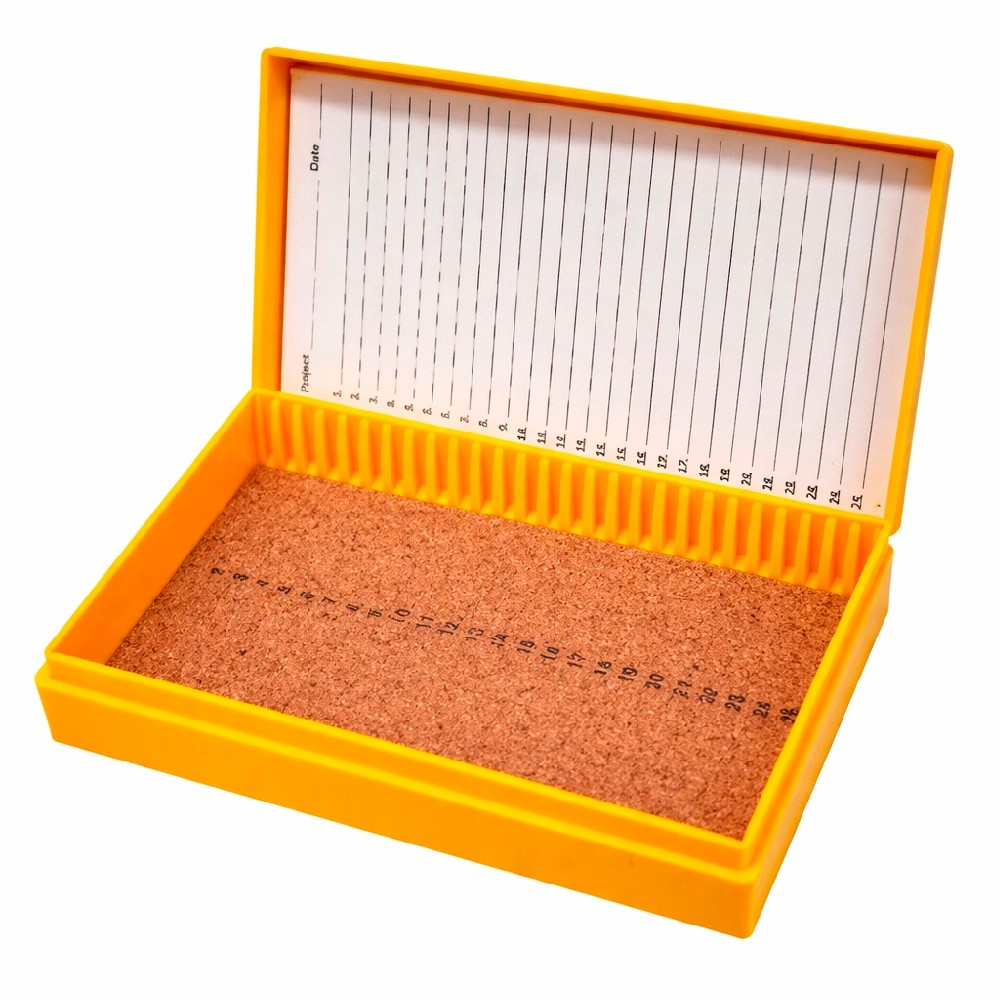 Caja Porta Lamina Color Amarillo Para 100 Láminas - PREMIERE | Stock: 69 - SAP: 215020005