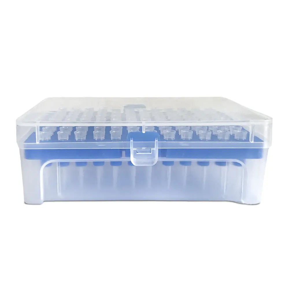 Rack Con Puntera Estéril 10UL Con Filtro 96 Agujeros Libre De DNase, RNase y Pirógeno - EUROLAB | Stock: 216 - SAP: 180020153