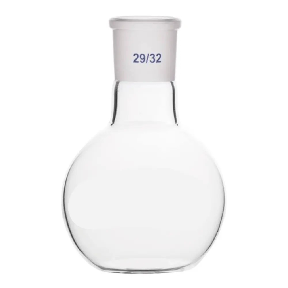 Balón 250ML Vidrio Fondo Plano Boca Esmerilada (29/32) - EUROLAB | Stock: 141 - SAP: 180020029