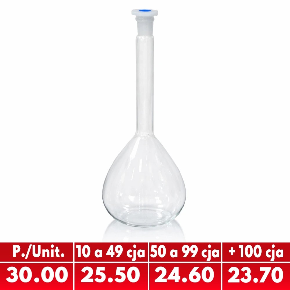 Fiola 200ML Vidrio Clase 