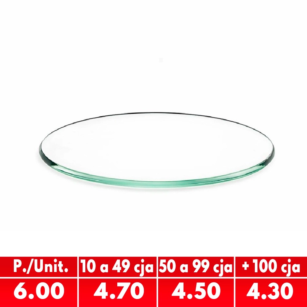 Luna de Reloj de Vidrio 90mm - CHINA | Stock: 500 - SAP: 204130020
