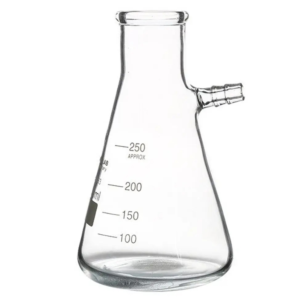Matraz Kitazato 250ML Vidrio - EUROLAB | Stock: 527 - SAP: 180020110