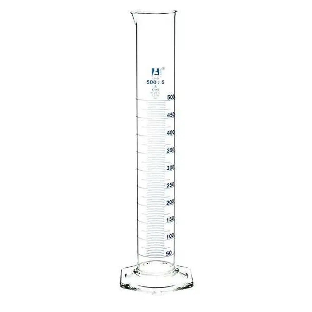 Probeta 250ML Vidrio Base Hexagonal Graduado - EUROLAB | Stock: 300 - SAP: 180020140