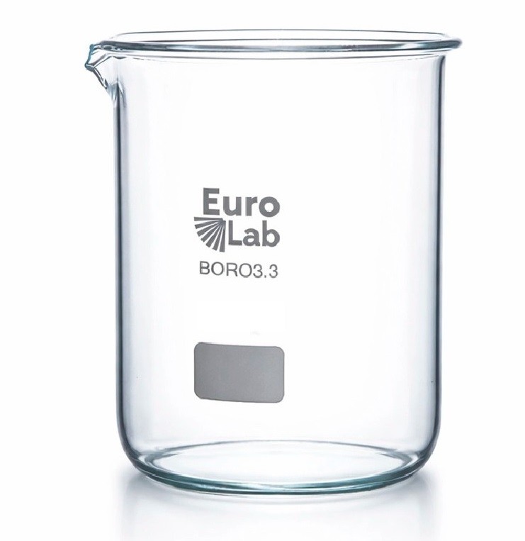 Vaso 50ML Vidrio Precipitación Boro 3.3 - EUROLAB | Stock: 1000 - SAP: 180020186