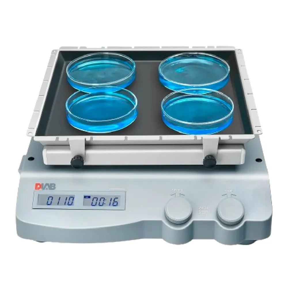 Agitador Lineal Digital Con Plataforma Multifuncional Lcd Rpm 100-350 C/Max.2.5Kg Modelo SK-L180-PRO - DLAB | Stock: 2 - SAP: 153040103