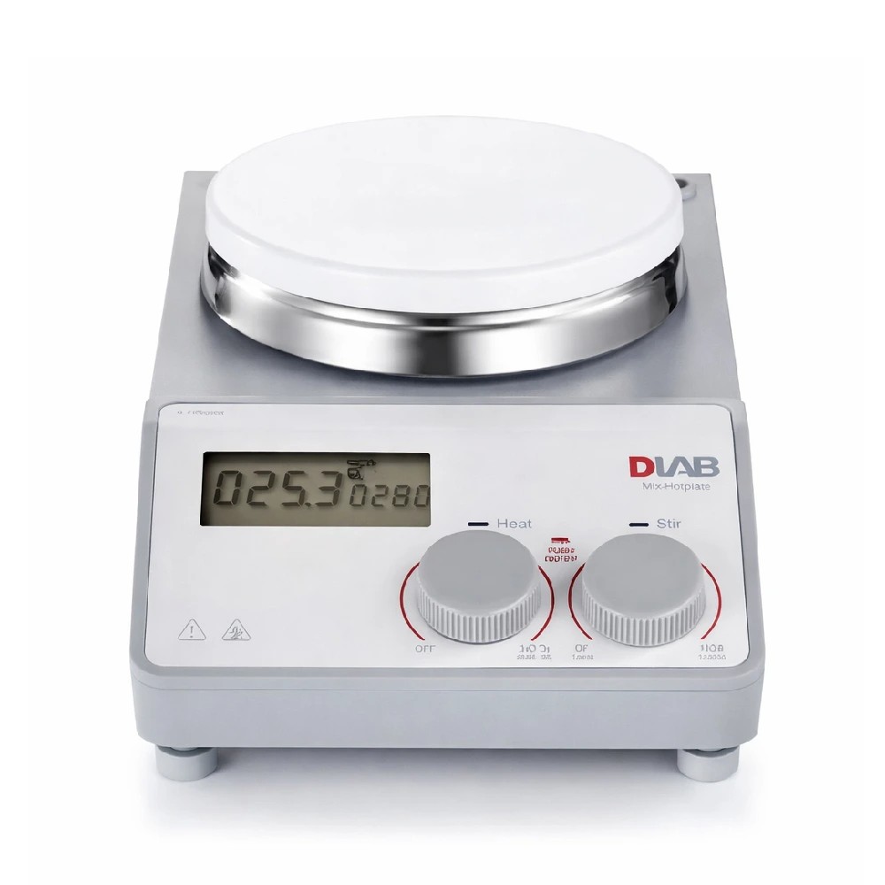 Agitador Magnético Con Calentador Digital 50°C A 340°C Rpm 100-1500 + Soporte – Modelo: MS-H-PROT - DLAB | Stock: 0 - SAP: 153040052