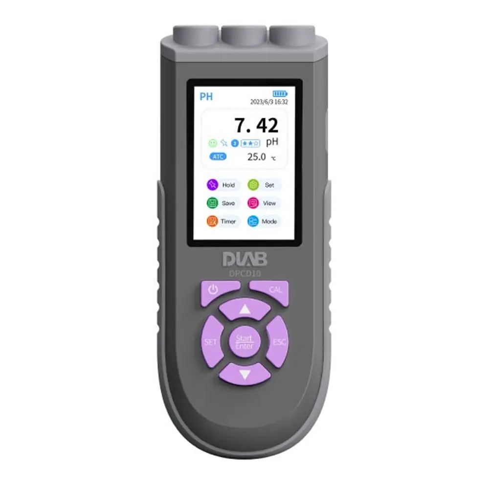 Medidor Multiparámetro PH/Conductividad y Oxigeno Disuelto Portátil – Modelo: DPCD10 - DLAB | Stock: 2 - SAP: 153040115