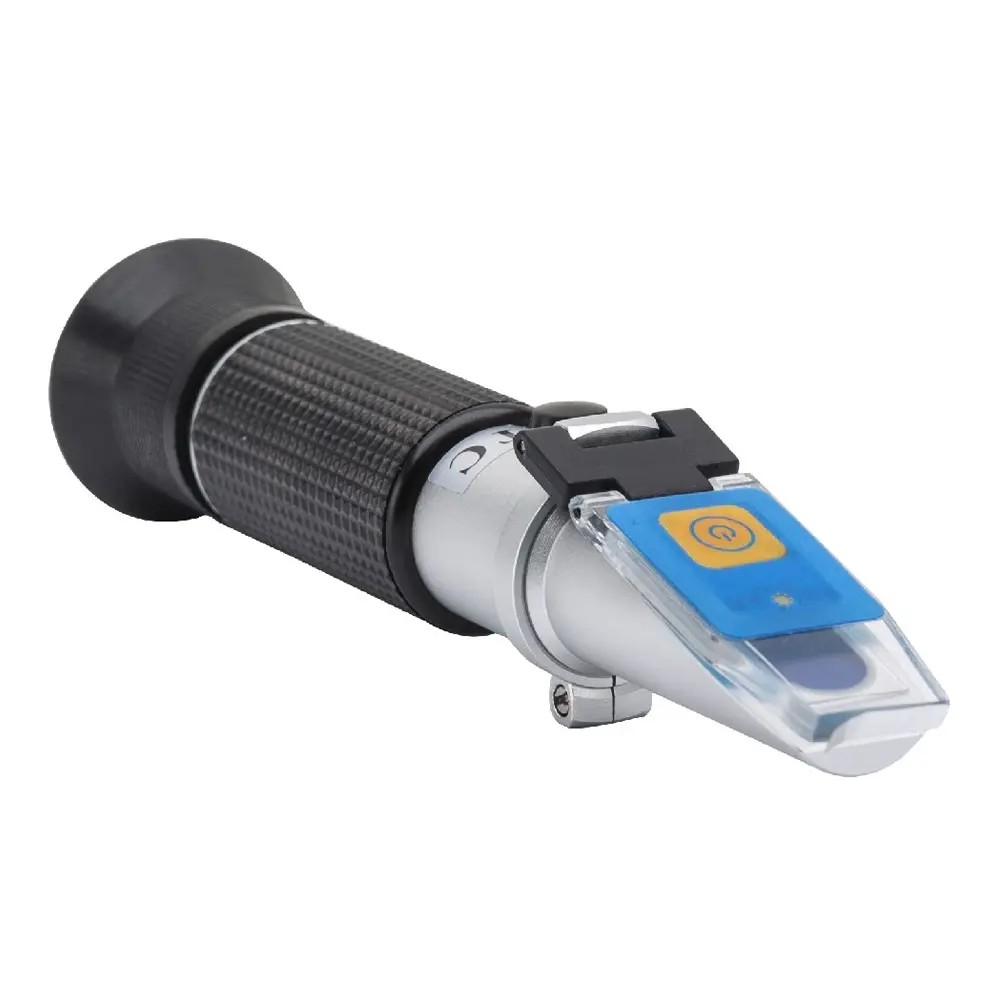 Herramienta Vino Cerveza Dulzura Refractor De Albinismo 0-32%, Con Refractor Portátil De Azúcar Atc Refractómetro Azúcar Gravedad Específica