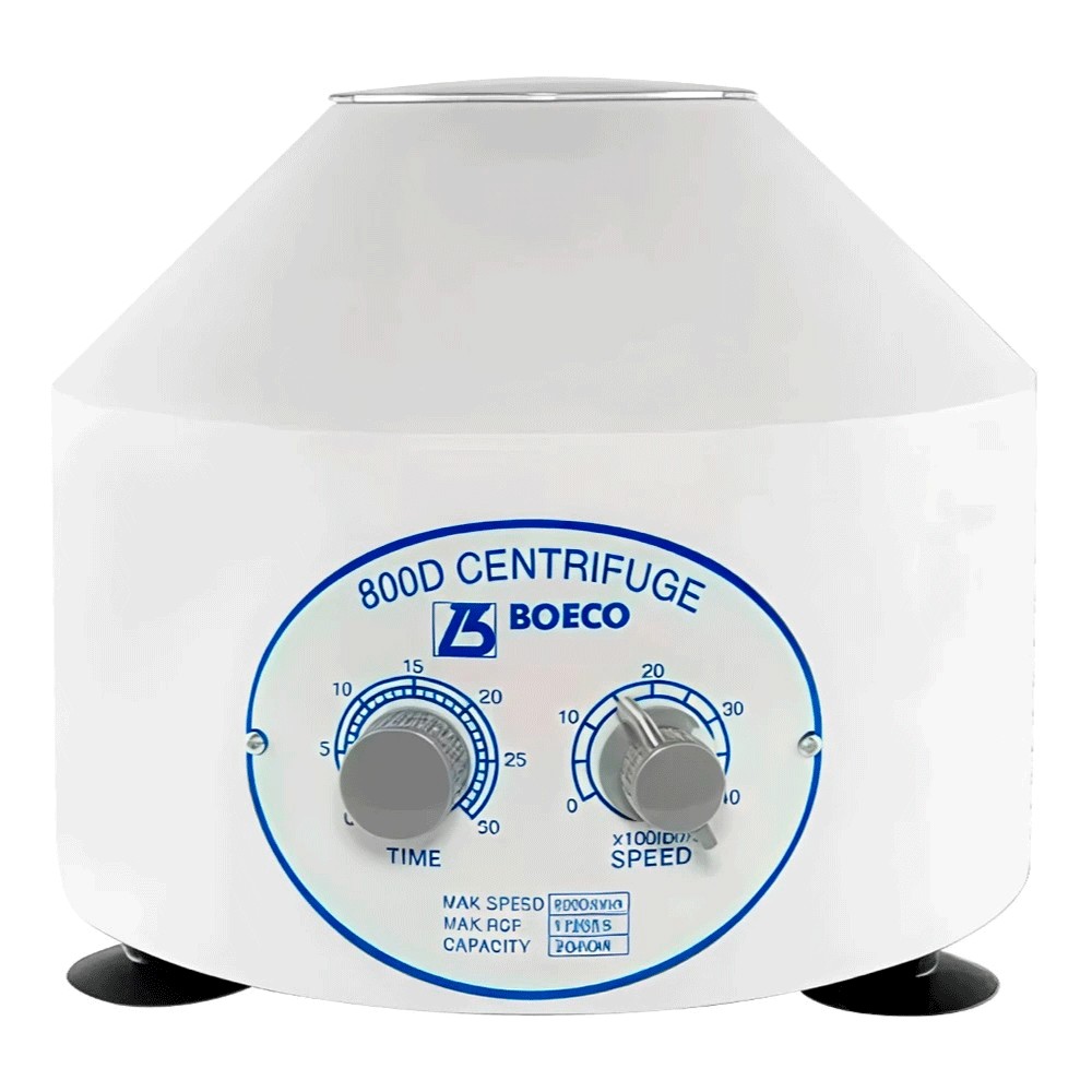 Centrífuga 6 Tubos X 15ML Clínica Analógica Rpm 100-4000 Metálica – Modelo: 800D - BOECO | Stock: 15 - SAP:187040001