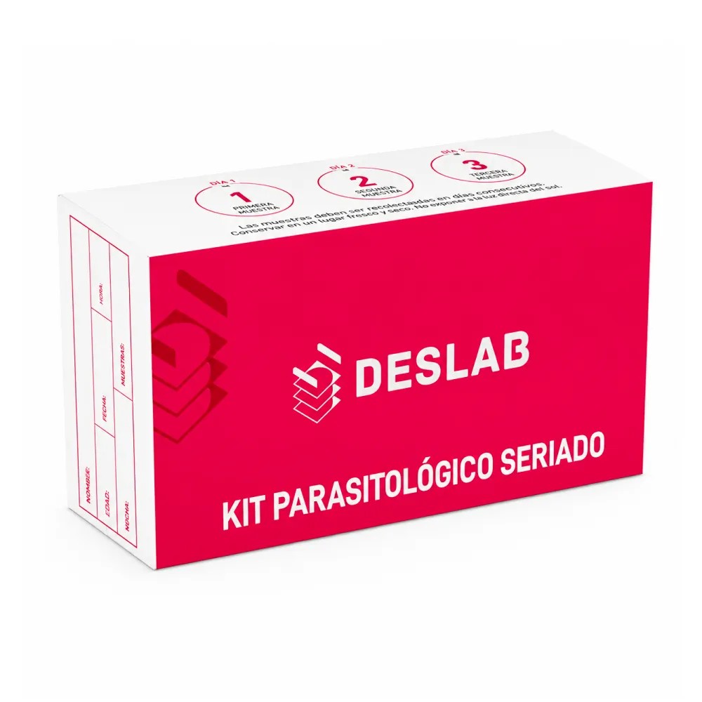 Kit Frasco x 30ml para Parasitológico x 3 Unidades x kit - DESLAB | Stock: 100 - SAP: 354030016