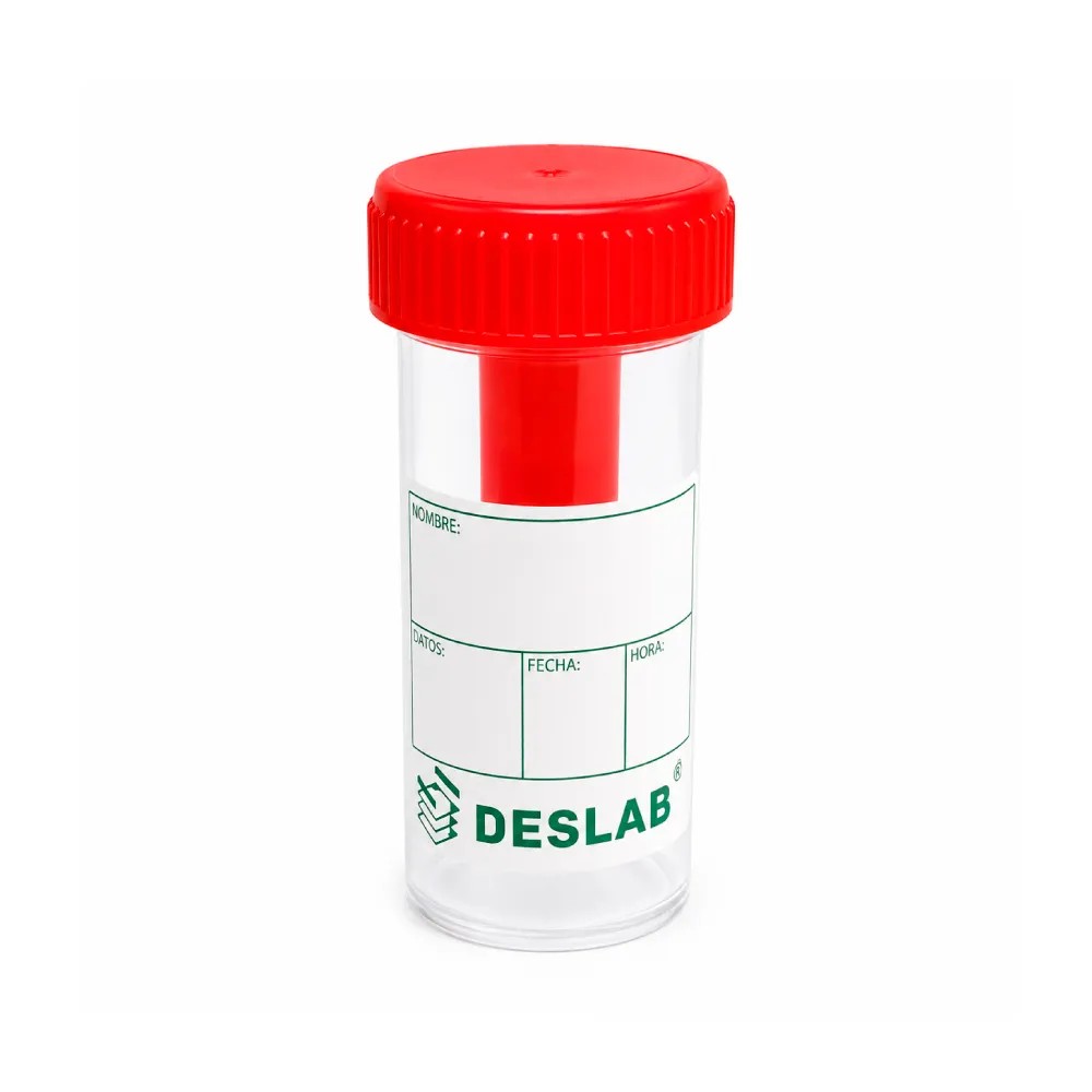 Frasco para Heces 30ml No Estéril x Unidad - DESLAB | Stock: 100 - SAP: 354030015
