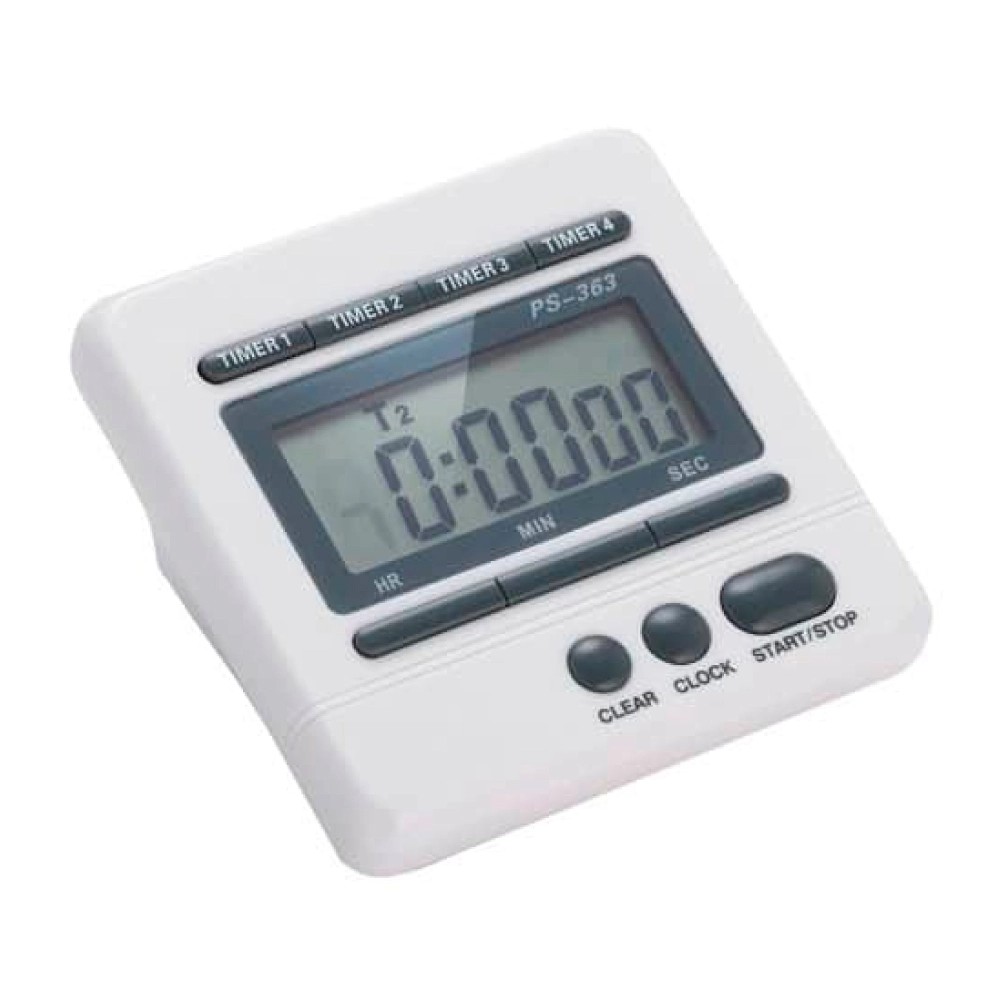 Cronómetro o Timer 4 Tiempos Digital – Modelo: PS-363 - EUROTECH | Stock: 60 - SAP: 274040031