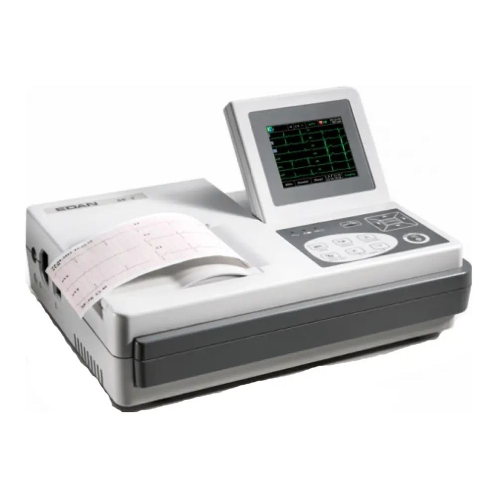 Electrocardiógrafo Digital Con Pantalla LCD a color de 3 Canales (ECG) - Modelo: SE-3 - EDAN | Stock: 17 - SAP: 194040006