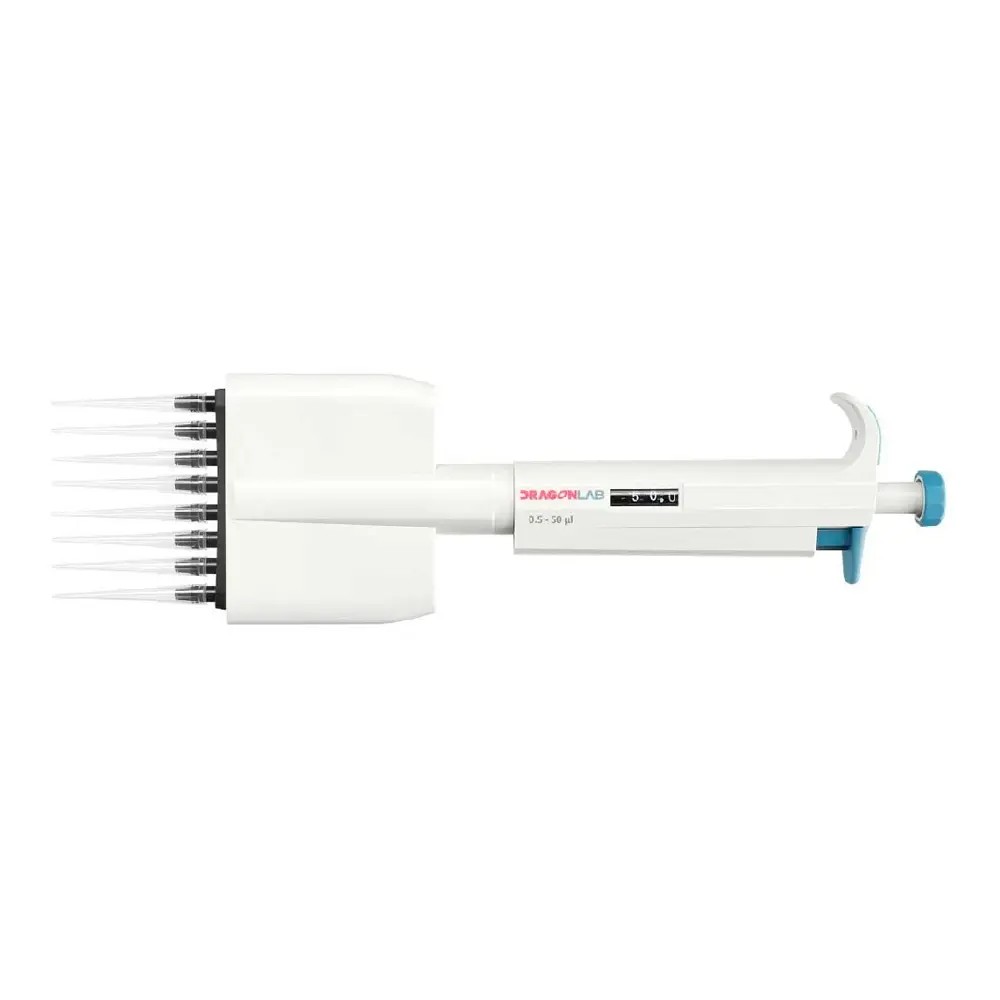 Pipeta Multicanal 8 Canales 5–50UL Variable  Económica - DRAGON LAB | Stock: 1 - SAP: 080020374