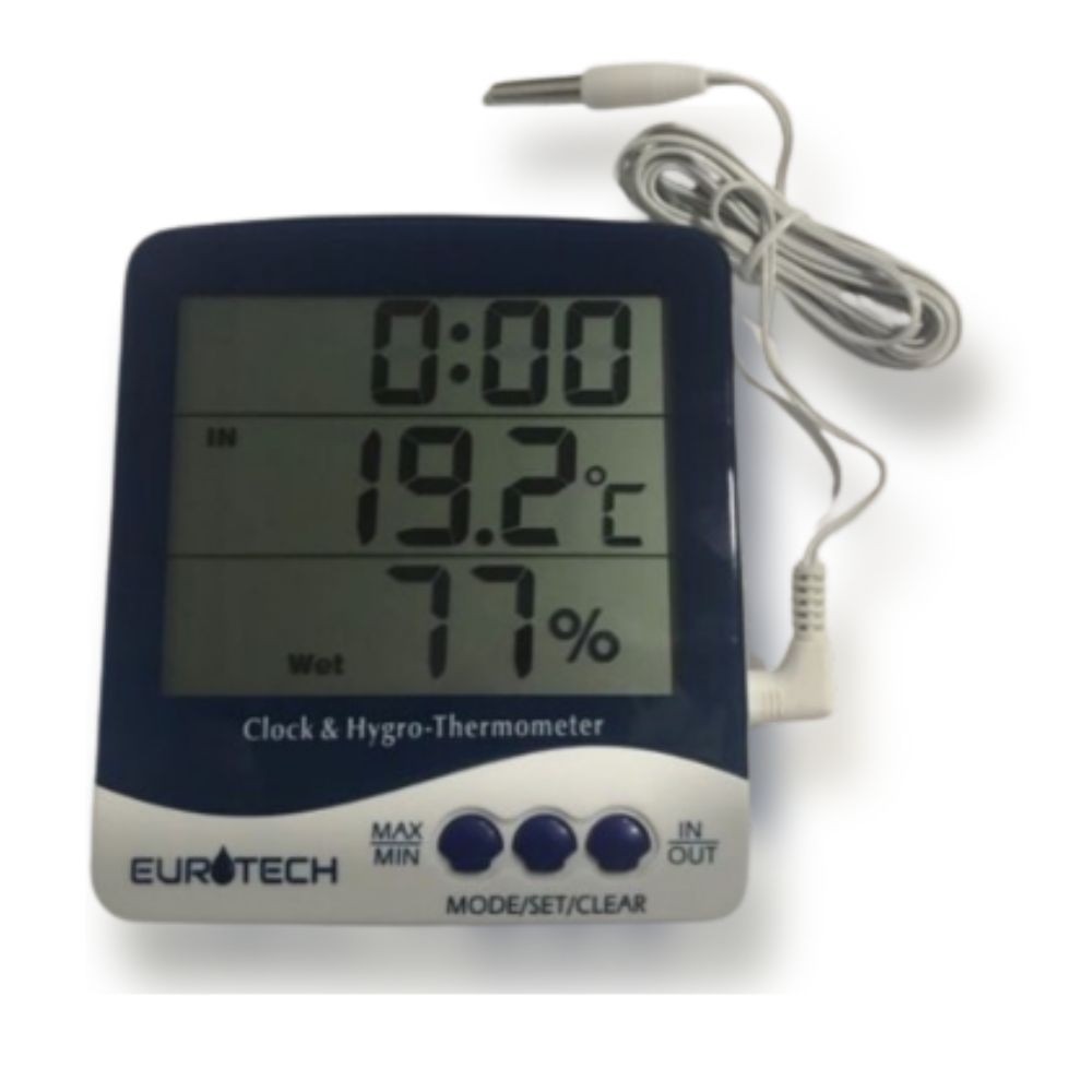 Termohigrómetro Digital No Calibrado– Modelo: SH-110 - EUROTECH | Stock: 598 - SAP: 274040061