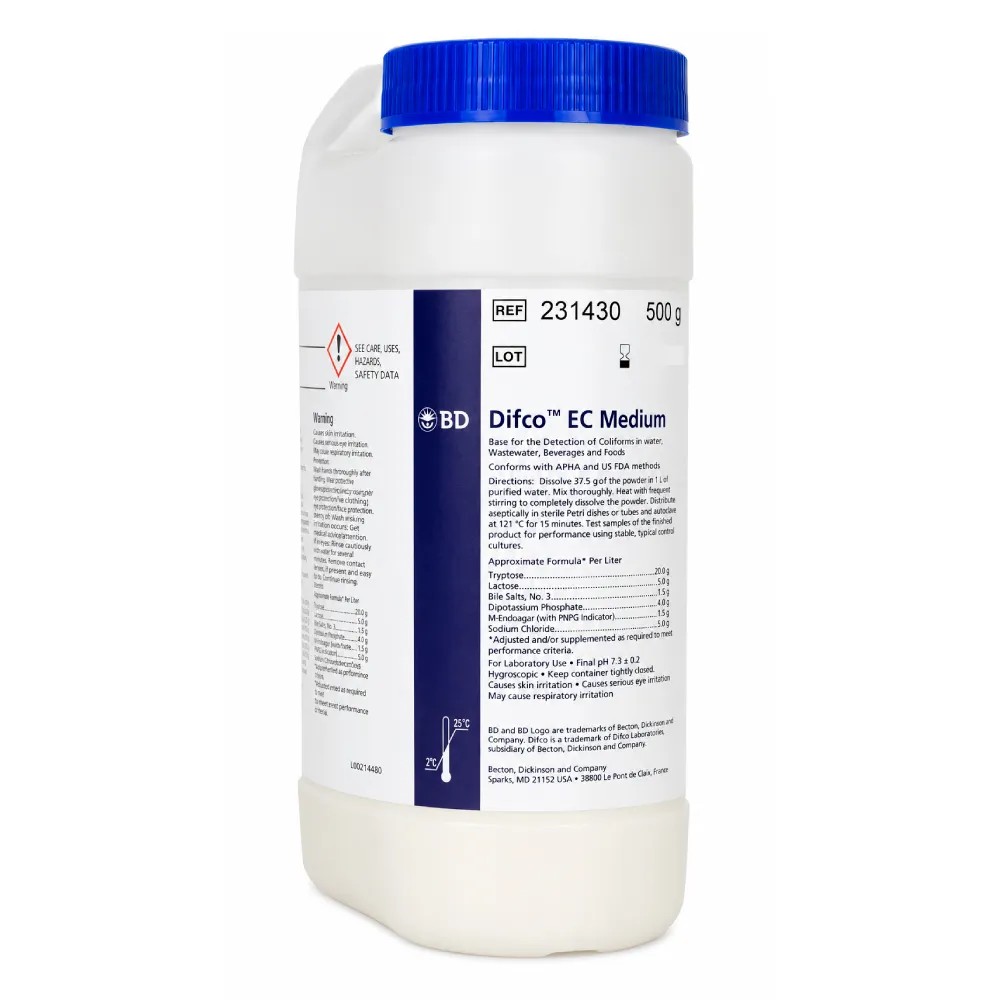 EC Caldo x 500gr (Escherichia coli) - REF: 231430 - BD MEDIOS DE CULTIVO | Stock: 5 - SAP: 064010104