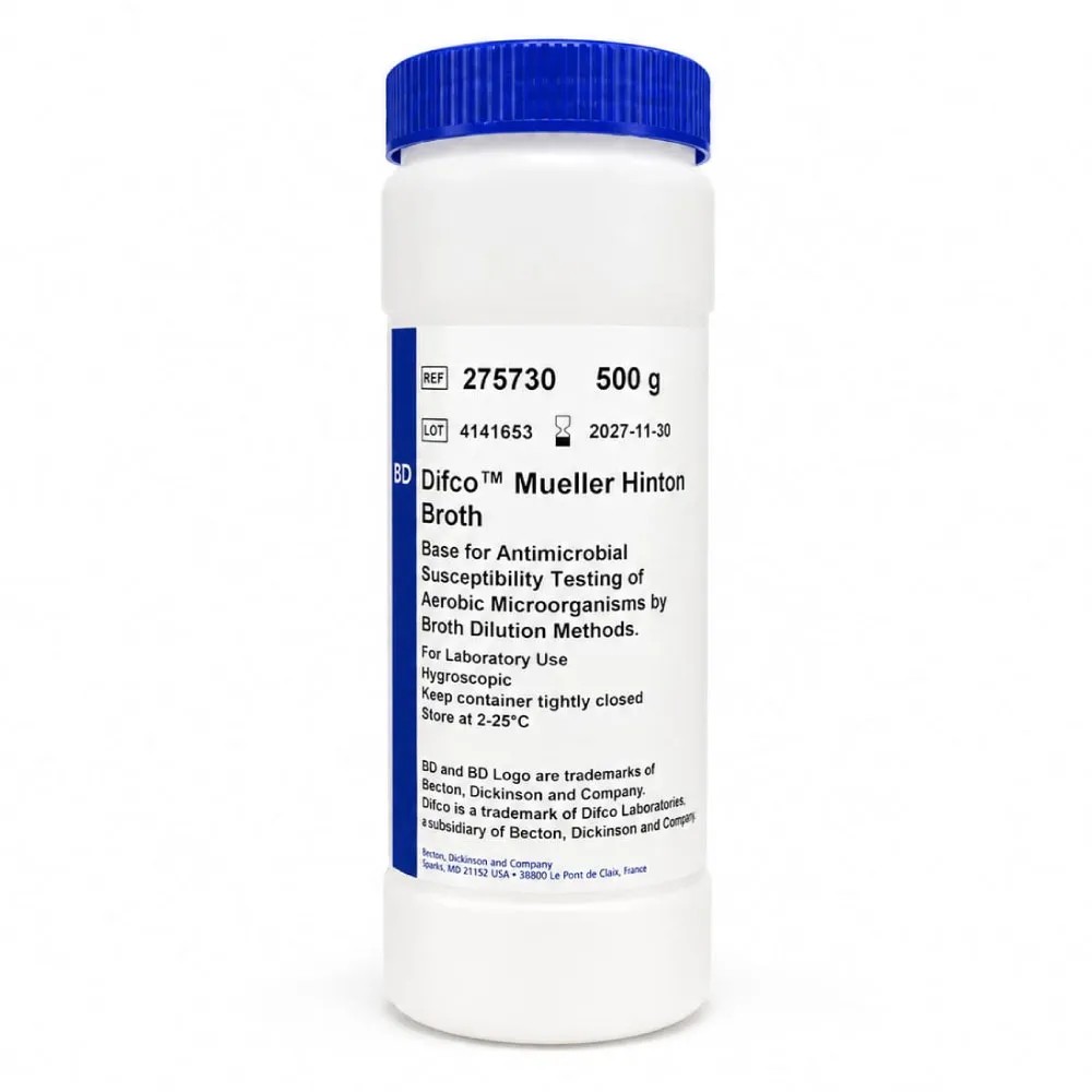 Muller Hinton Caldo X 500g REF: 275730 - BD MEDIOS DE CULTIVO | Stock: 5 - SAP: 064010122