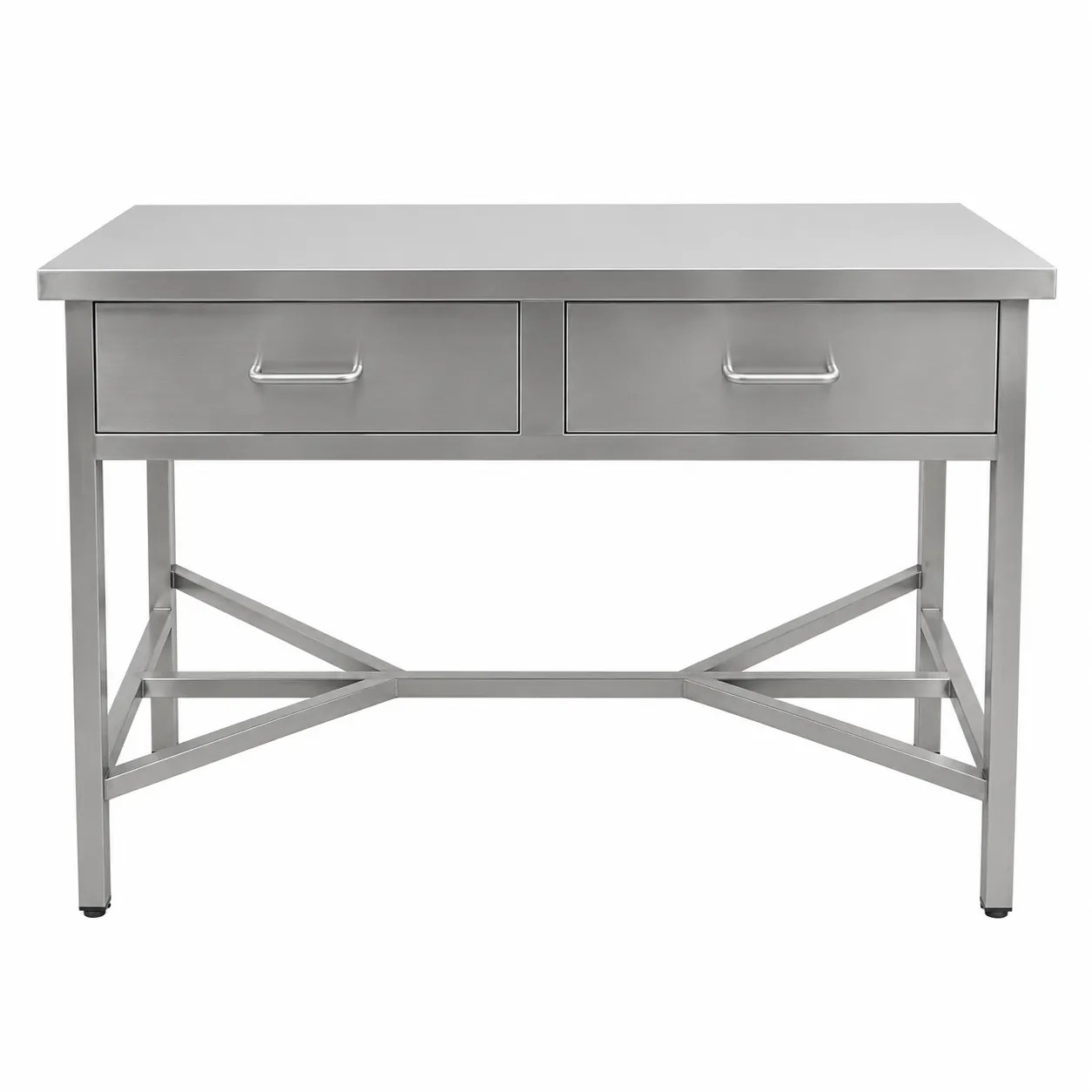 Mesa Fija de Acero Inoxidable de 90 X 45 Cm Para Múltiple Uso (M-159) - NACIONAL | Stock: 100 - SAP: 266020107