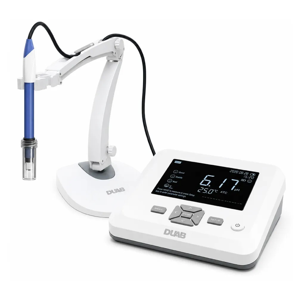 Peachimetro PH/ATC Digital de Mesa Digital + Solucion Baffer PH 4.00/7.00/10.01– Modelo:DPH100 - DLAB | Stock: 8 - SAP: 153020117