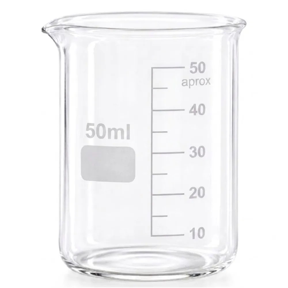 Vaso 50ml Vidrio Precipitación Boro 3.4 - BOECO | Stock: 1000 - SAP: 187030014