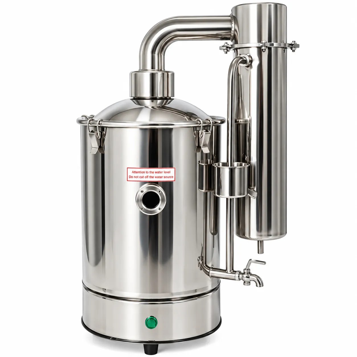 Destilador 20 Litros de Agua por Hora (15KW) - Modelo: YAZD-20 - KYNTEL | Stock: 10 - SAP: 197020091