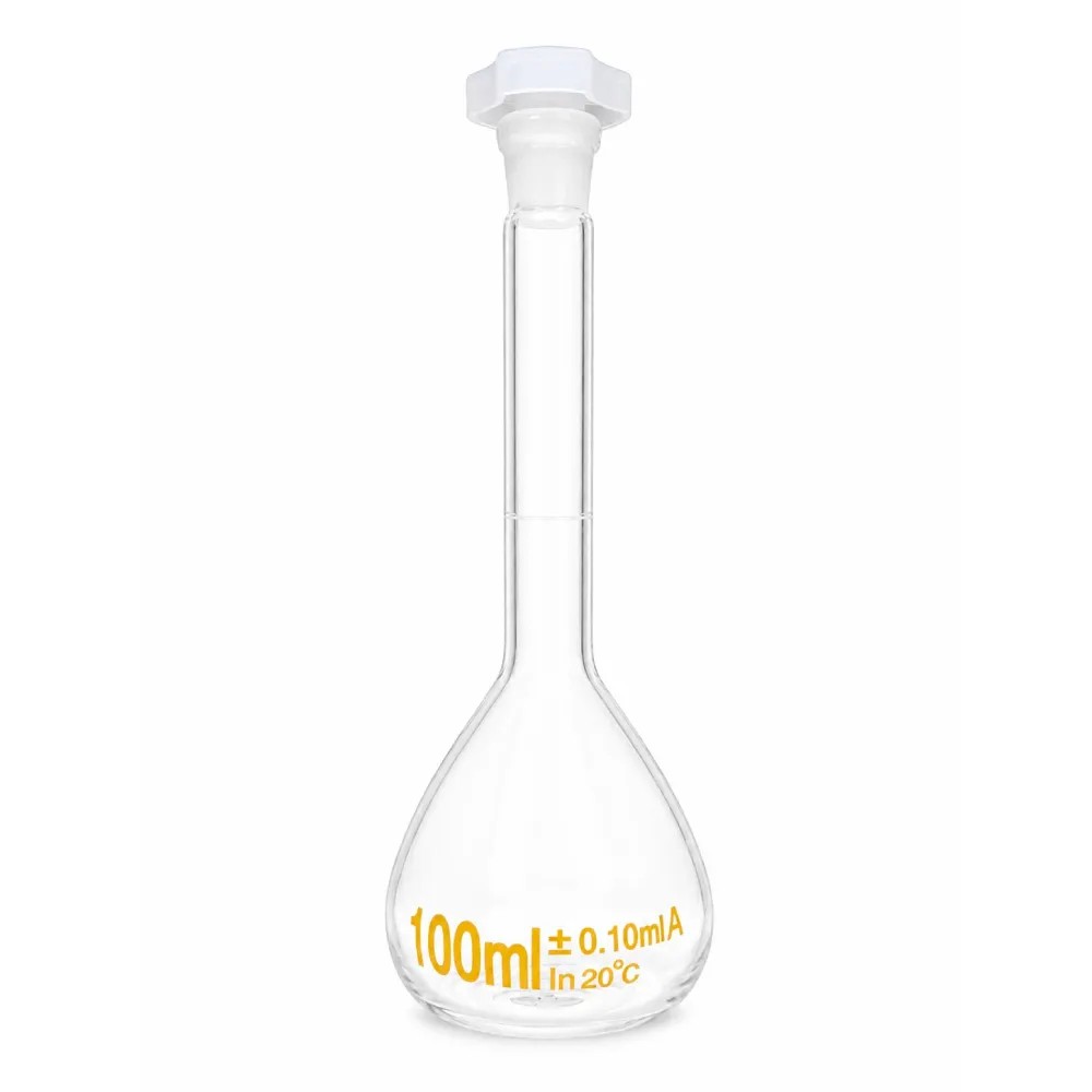 Fiola 100ML Vidrio Graduado - CHINA | Stock: 1000 - SAP: 204020042
