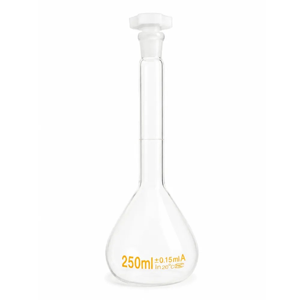 Fiola 250ML Vidrio Graduado - CHINA | Stock: 1000 - SAP: 204020047