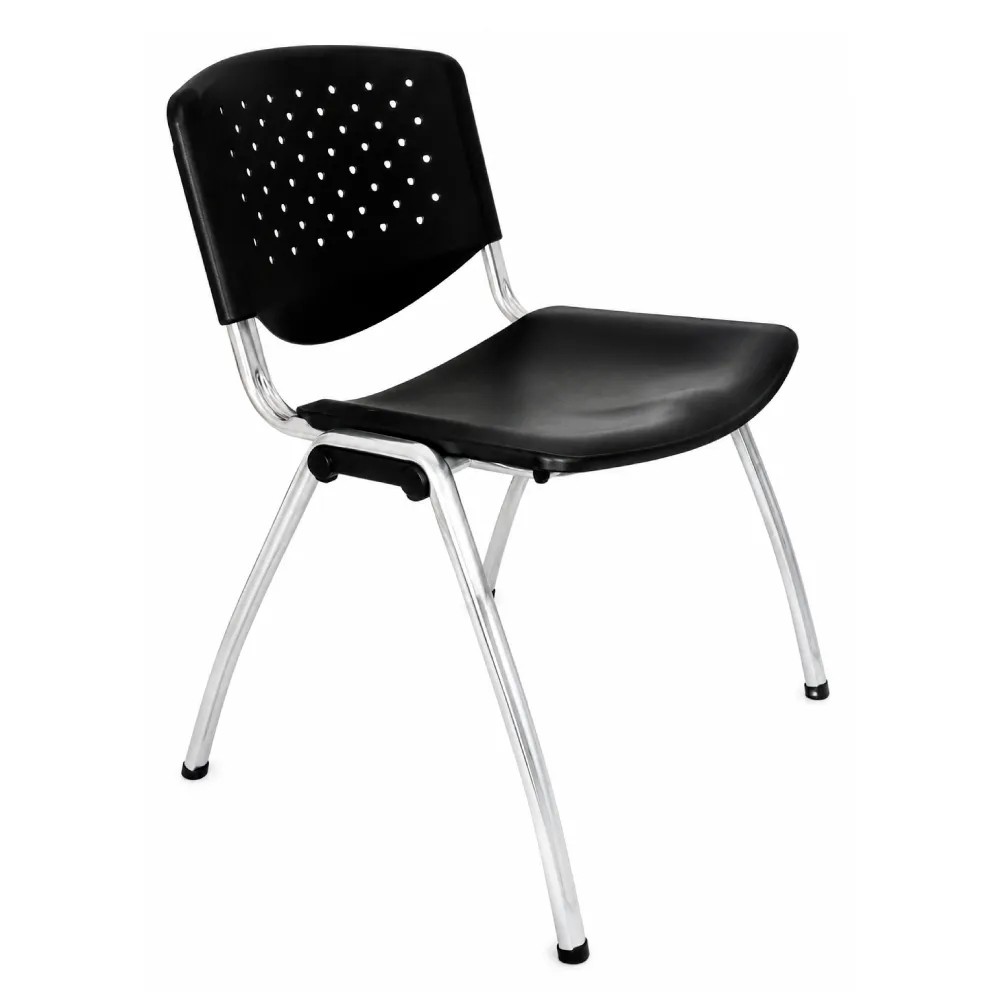 Silla en Estructura Pintada Color Gris/Negro - Modelo: PRISMA - CHINA | Stock: 10 - SAP: 204020497