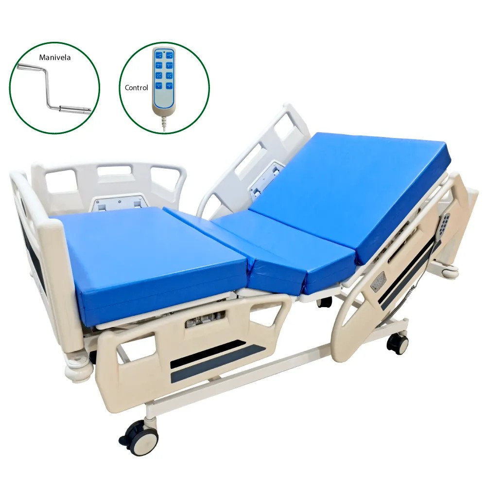 Cama Clínica VITAL TECH 4 Funciones + Colchón Articulado - CHINA | Stock: 5 - SAP: 204020525