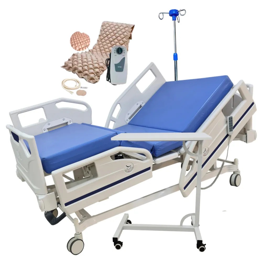 Cama Clínica Eléctrica HEALTHBED ULTRA 5Funciones+Colchón Articulado+C/Antiescaras+Mesa Alimentos+Po - CHINA | Stock: 5 - SAP: 204020588
