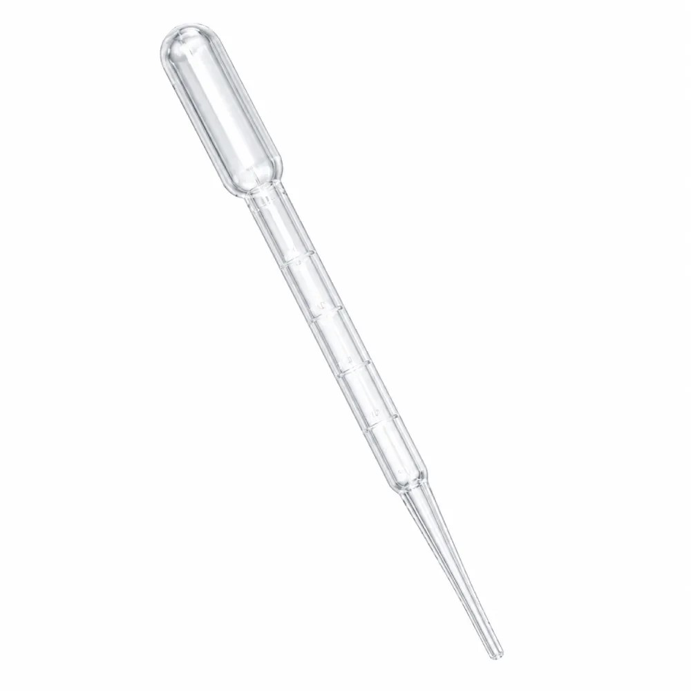 Pipeta Pasteur 3ml Plastico Esteril Individual Caja x 100 Unidades - CHINA | Stock: 100 - SAP: 204030096