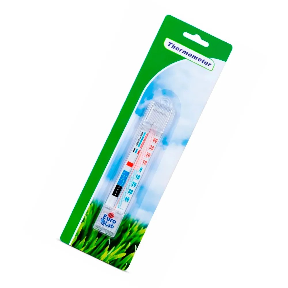 Termómetro de Plastico Refrigeracion de Alcohol -40 °C A 40°C -Modelo: ZLS-132 - CHINA | Stock: 300 - SAP: 204030668