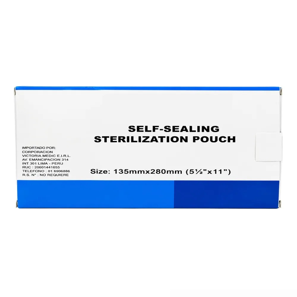 Manga Para Esterilizacion 135X280MM Caja X 200 Unidades - CHINA | Stock: 100 - SAP: 204030689