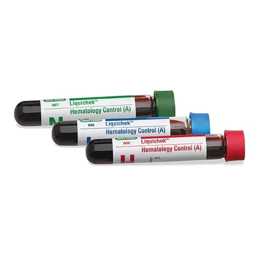 Control Hematológico 3 Diff (3 x 3 ml) Bajo/Medio/Alto (2°A 8°C)– Modelo: CBC-3D - R&D | Stock: 15 - Vto. 05/08/26 - SAP: 245010002
