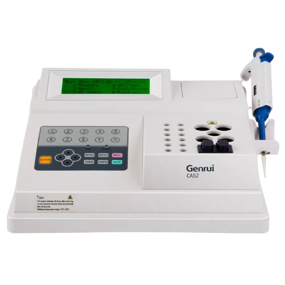 Coagulómetro 2 Canales - Modelo: CA52 - GENRUI | Stock: 2 - SAP: 247040004