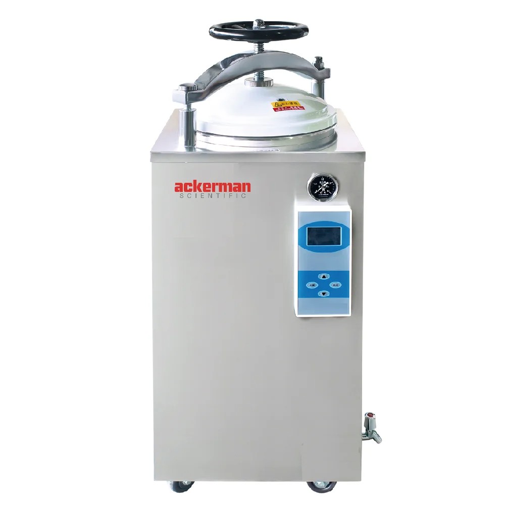 Autoclave 50 Litros Vertical Digital Con Funcion de Secado – Modelo: FSF-50HD-S - ACKERMAN SCIENTIFIC | Stock: 2 - SAP: 257020006