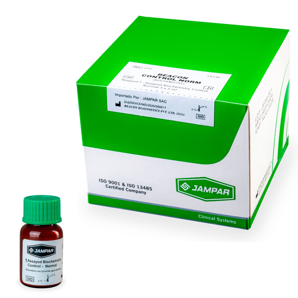Control Normal X 5ML - JAMPAR | Stock: 0 - SAP: 261010039
