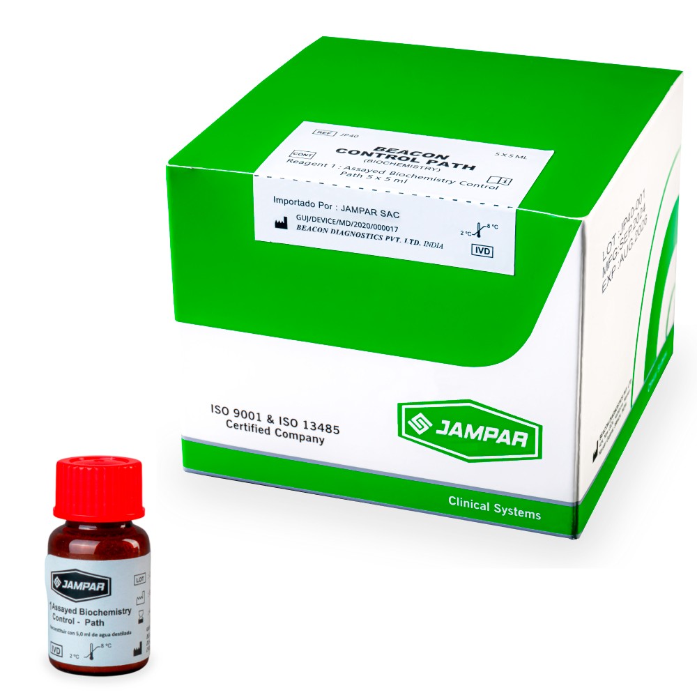 Control Patalógico X 5ML - JAMPAR | Stock: 0 - SAP: 261010040