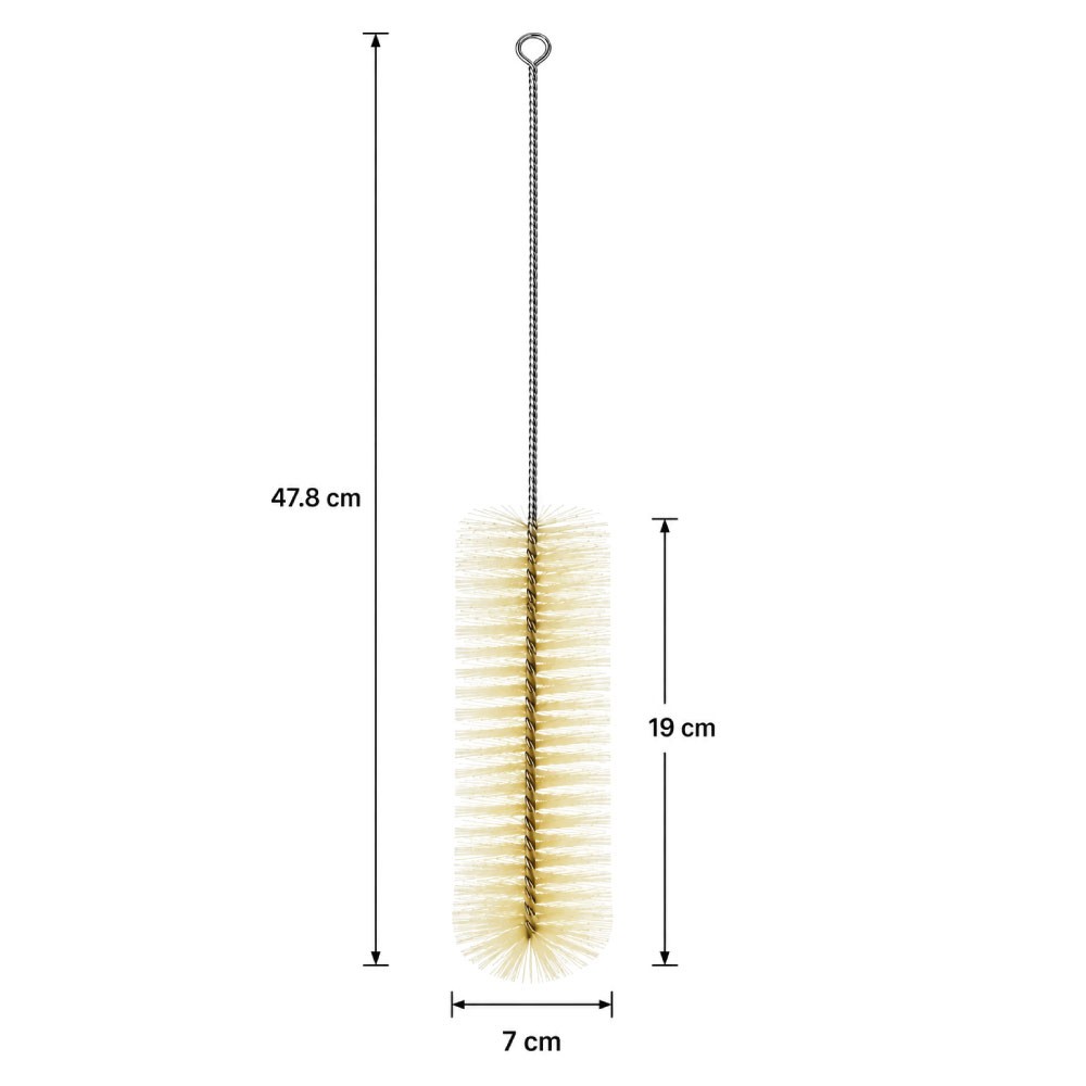 Cepillo de Limpieza para Probeta de 500ml - NACIONAL | Stock: 1000 - SAP: 266010180