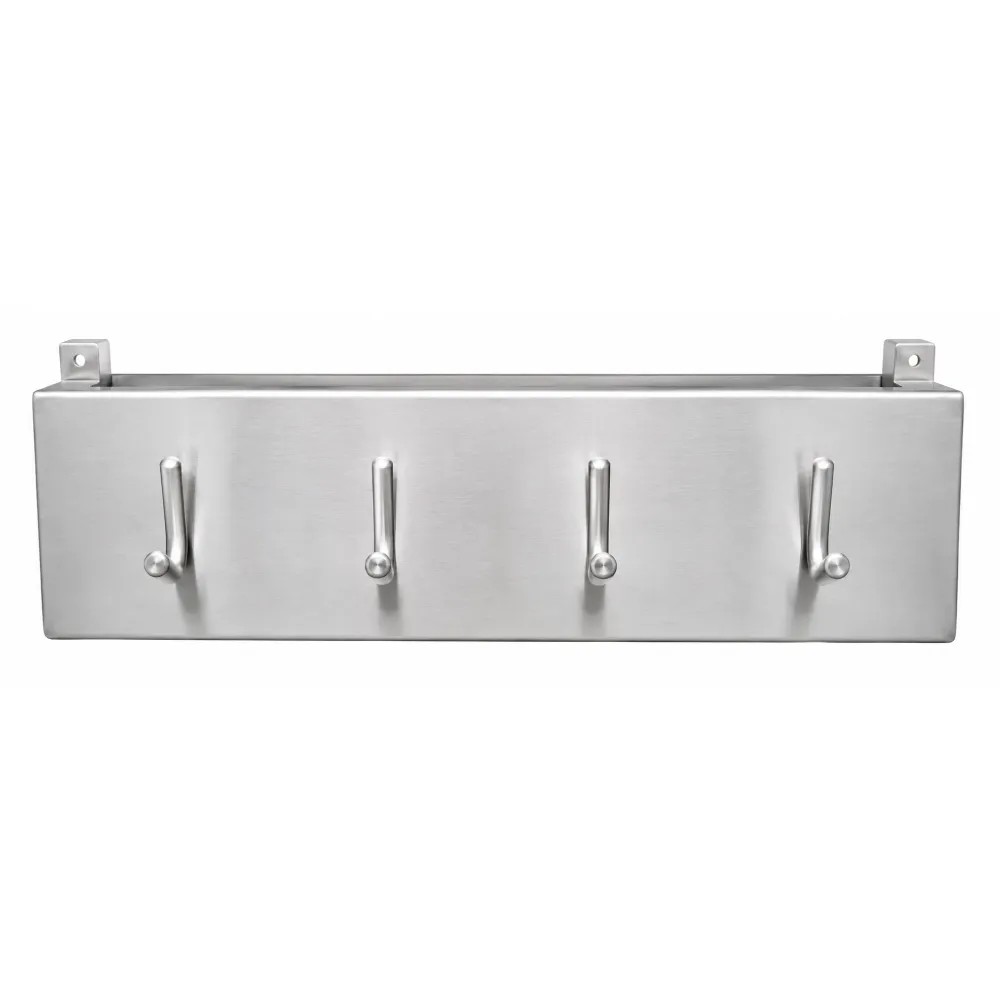 Percha Metalica de Pared con 4 Ganchos (M-9) - NACIONAL | Stock: 100 - SAP: 266020210