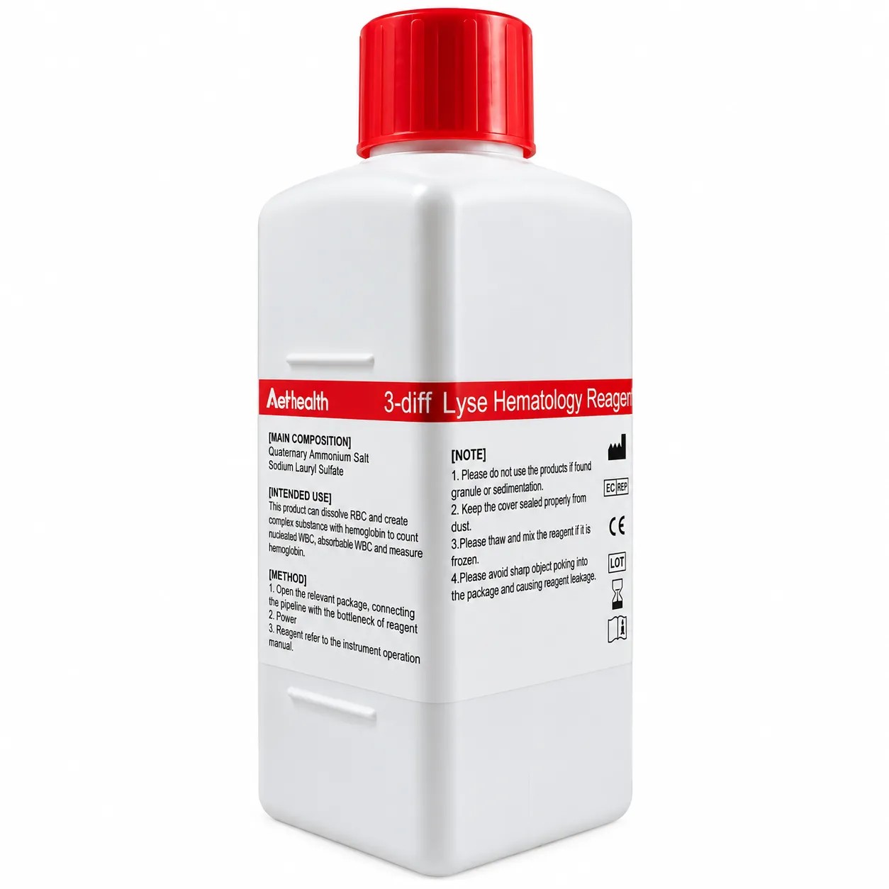 Lisante X 500ML 3 Diff Para Modelo AERC-3 - AEHEALTH | Stock: 0 - SAP: 273010002