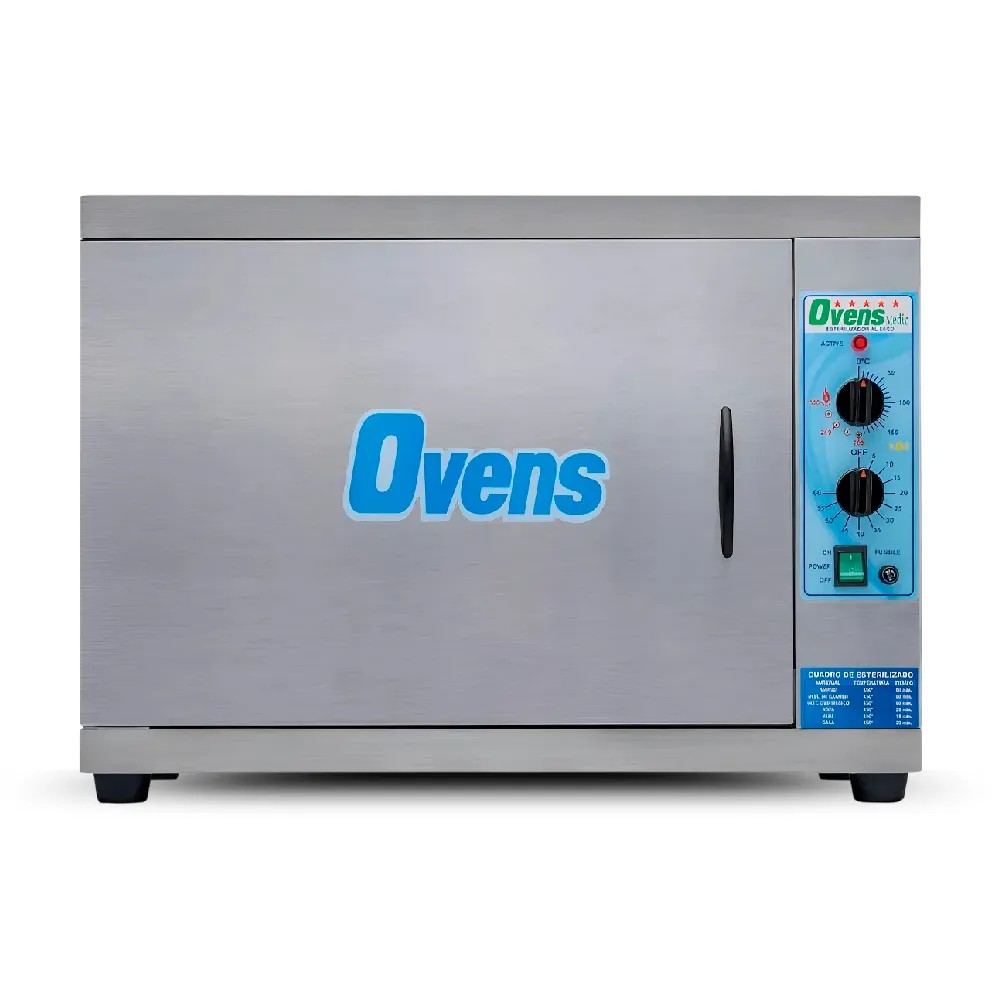 Esterilizador 8 Litros Analógico 50ºC A 300ºC.Modelo: OVENS - OVENS | Stock: 10 - SAP: 278040001