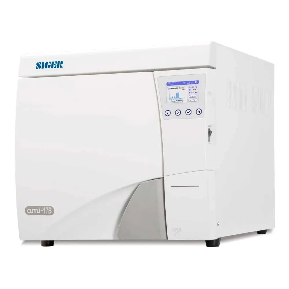 Autoclave 23 Litros Horizontal Digital Clase B con Impresora – Modelo: Ami-23B - SIGER | Stock: 0 - SAP: 307040001