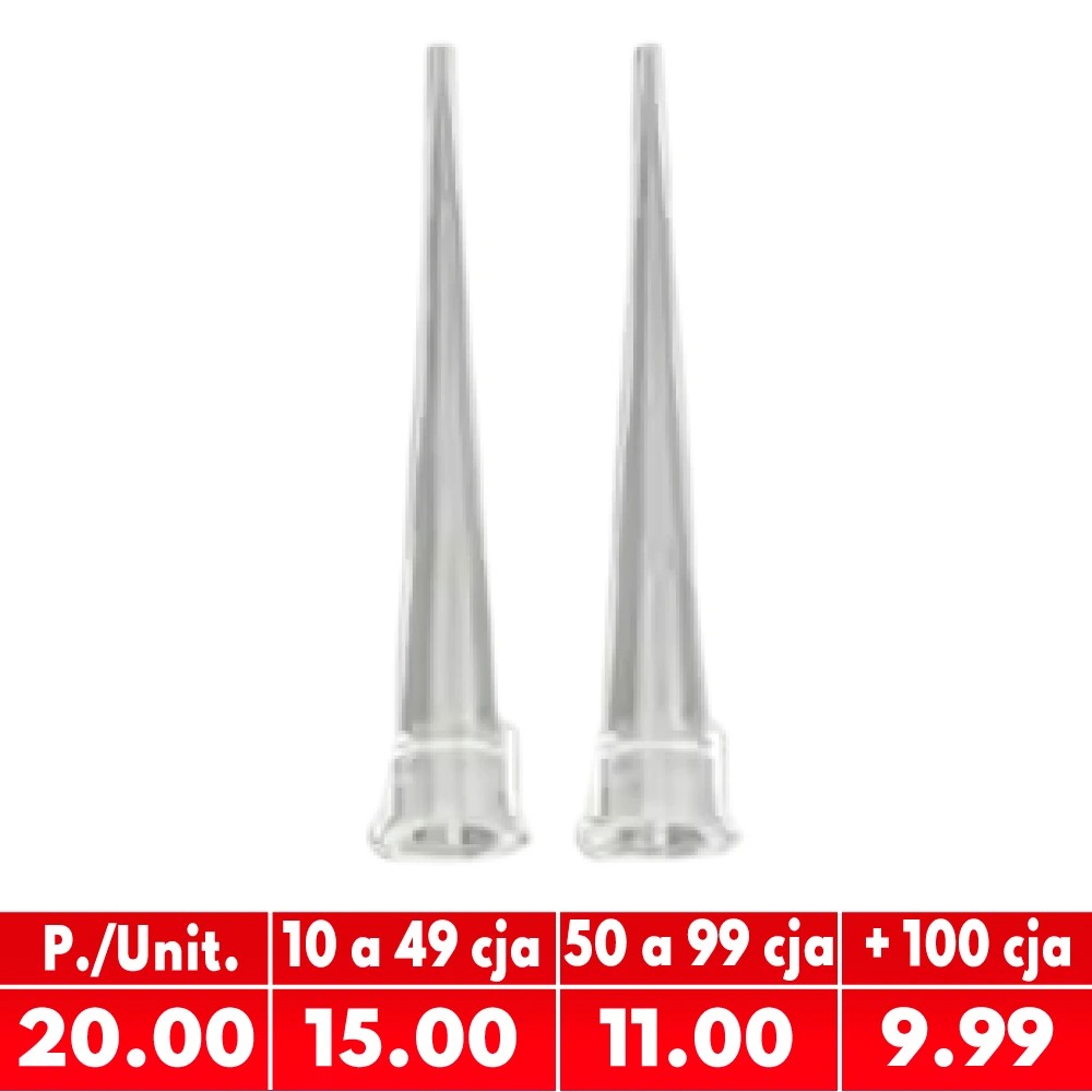 Tips Punteras Blanca 0.5UL-10UL Gilson Bolsa X 1000 Unds | Vcto. 31/12/27 - BIOMEDICA | Stock: 500 - SAP: 317030008